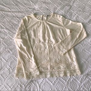 next Long Sleeve Lace Blouse